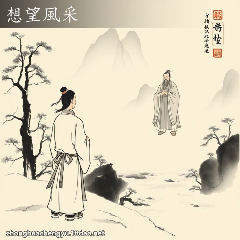 想望風采 - 中華成語配圖