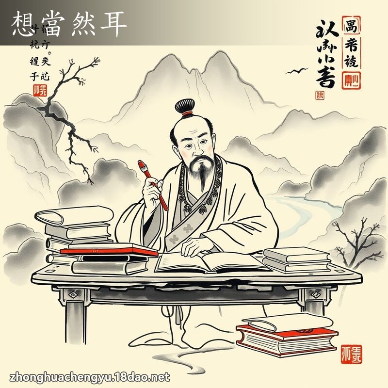 想當然耳 - 中華成語配圖