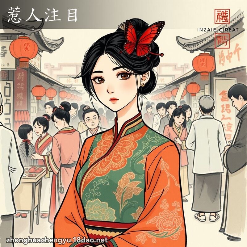 惹人注目 配图