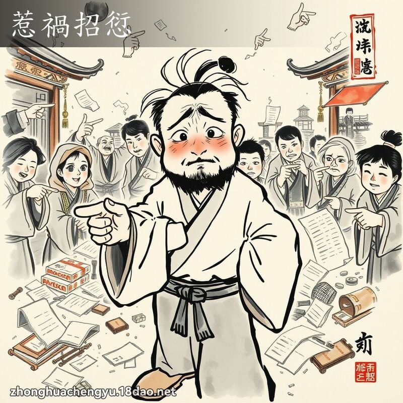 惹禍招愆 配图