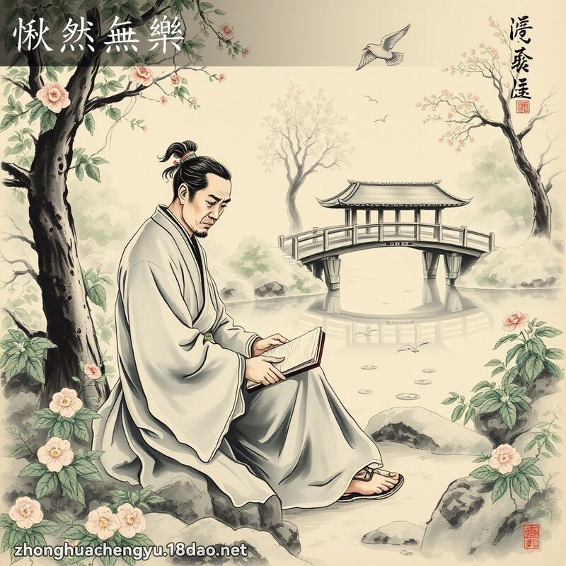 愀然無樂 配图