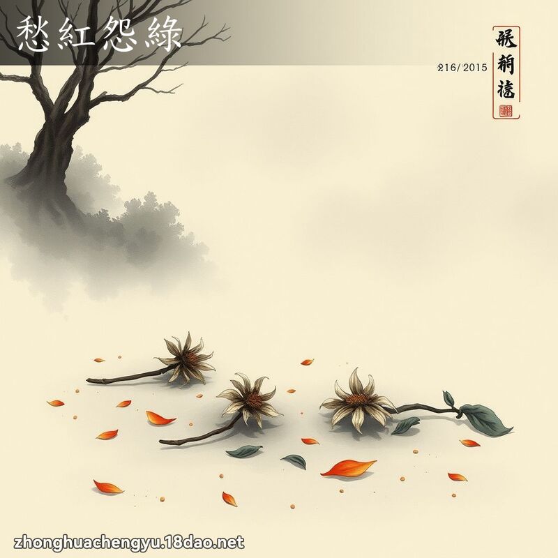 愁紅怨綠 配图