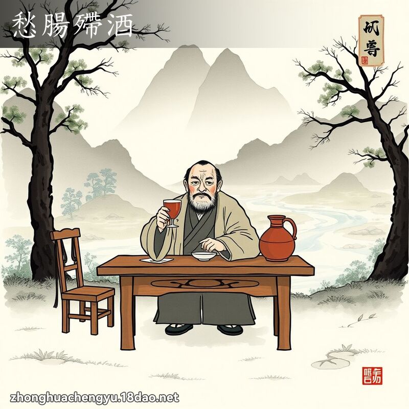 愁腸殢酒 配图