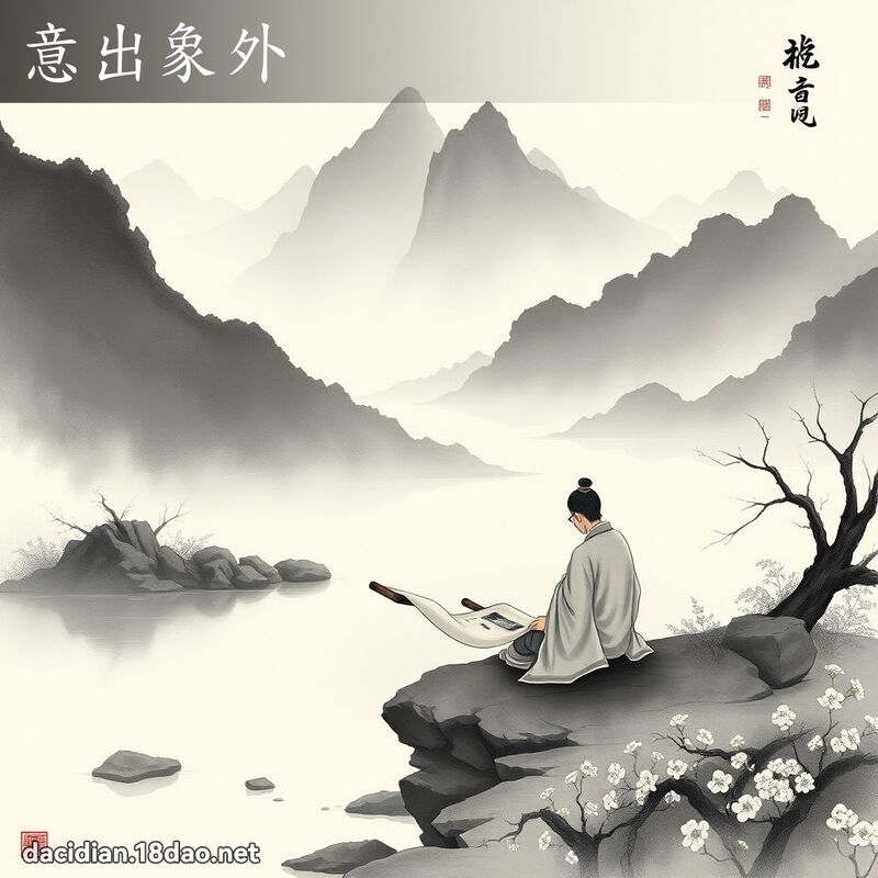 意出象外 - 中华成语配图
