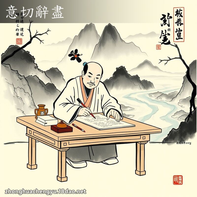 意切辭盡 配图