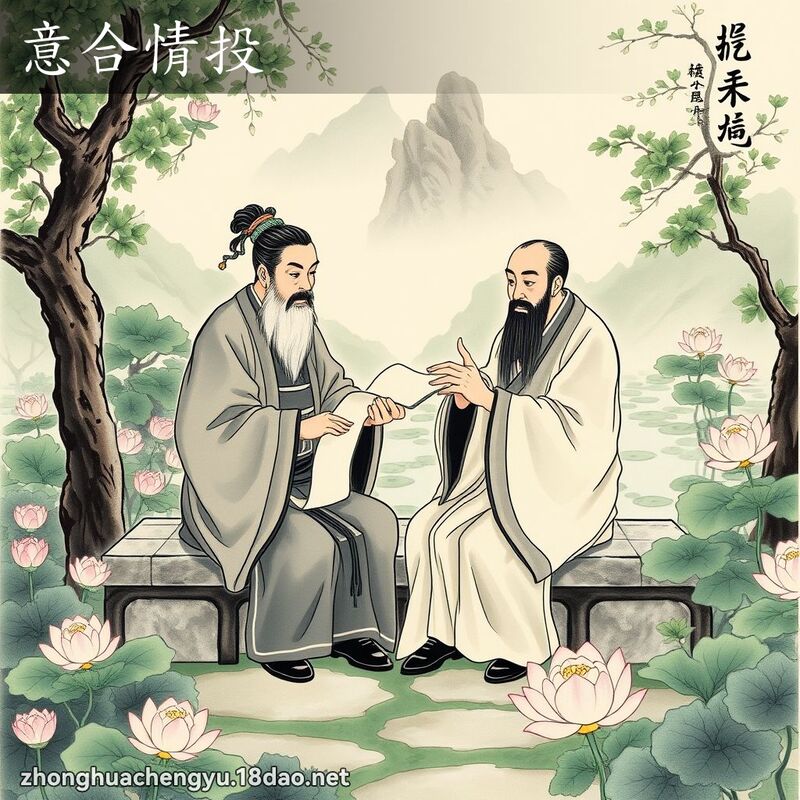 意合情投 配图