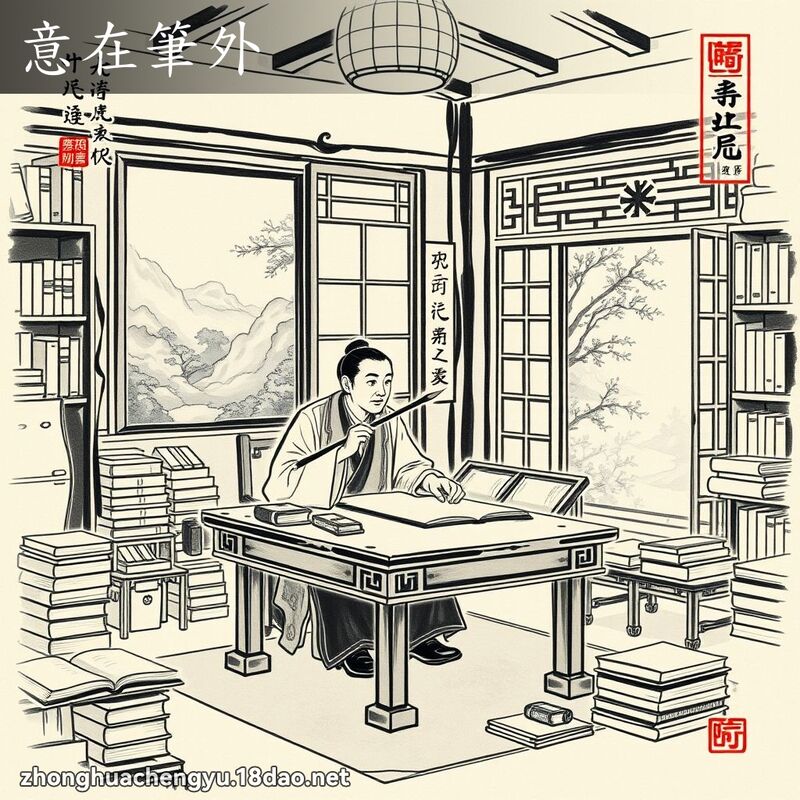 意在筆外 配图
