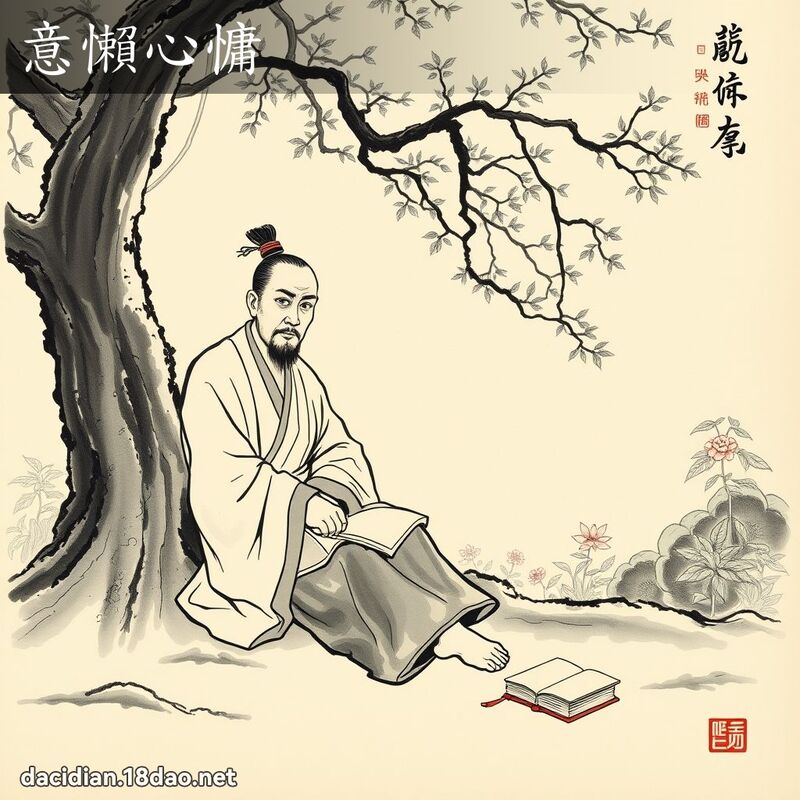 意懒心慵 - 中华成语配图