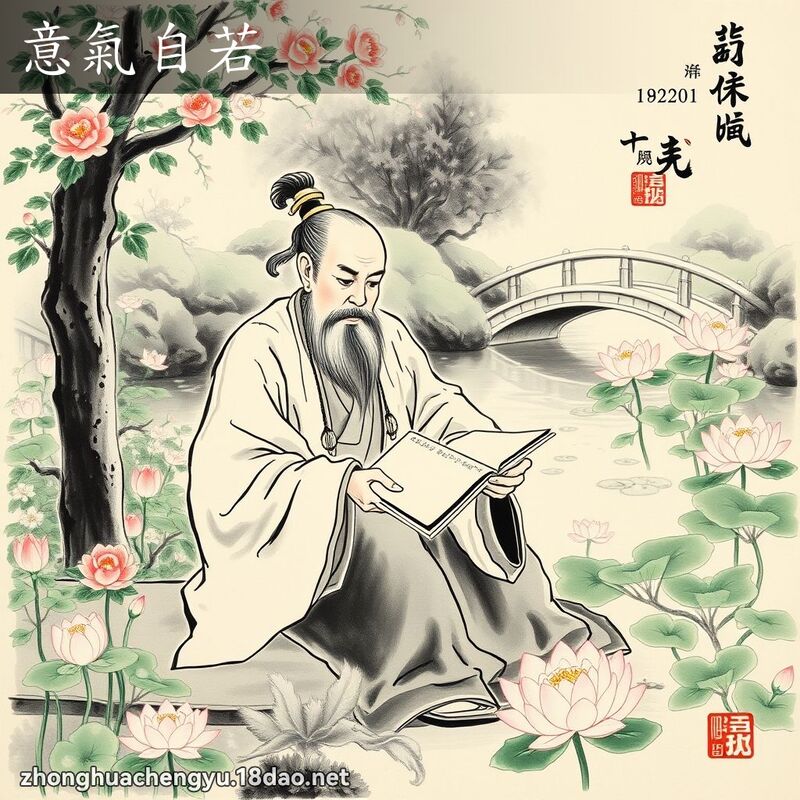意氣自若 配图