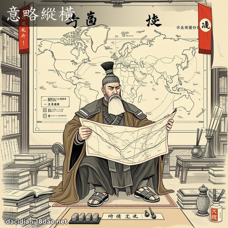 意略縱橫 - 中華成語配圖