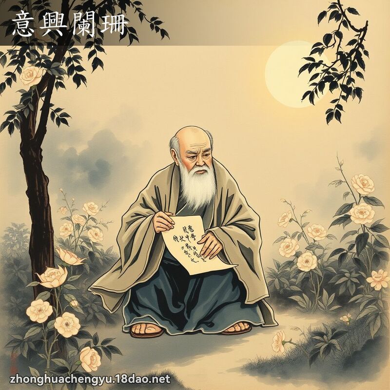 意興闌珊 配图