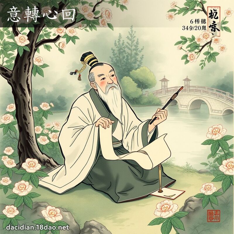 意轉心回 - 中華成語配圖