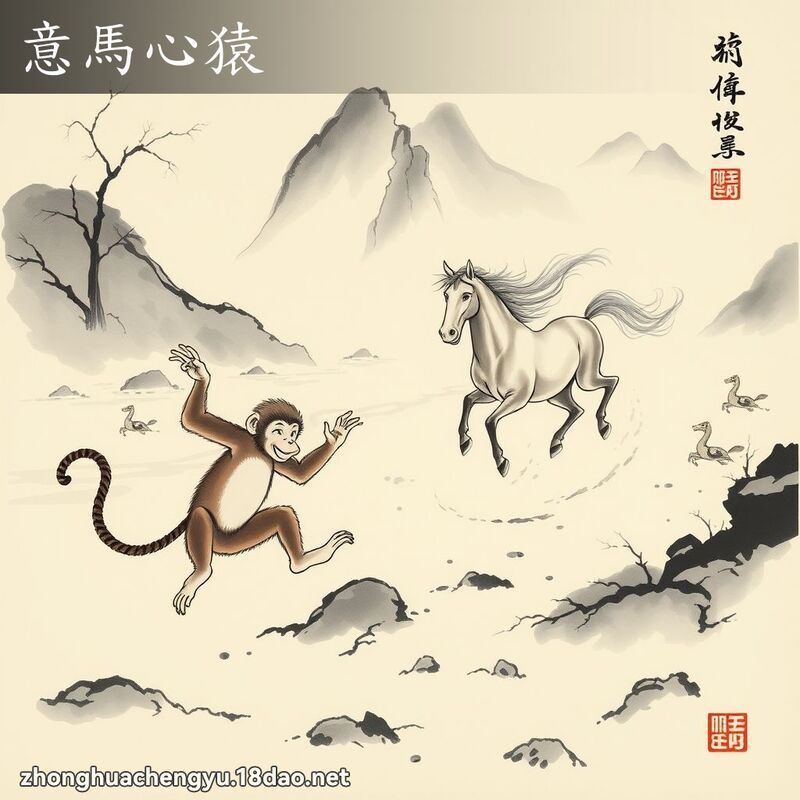 意馬心猿 配图