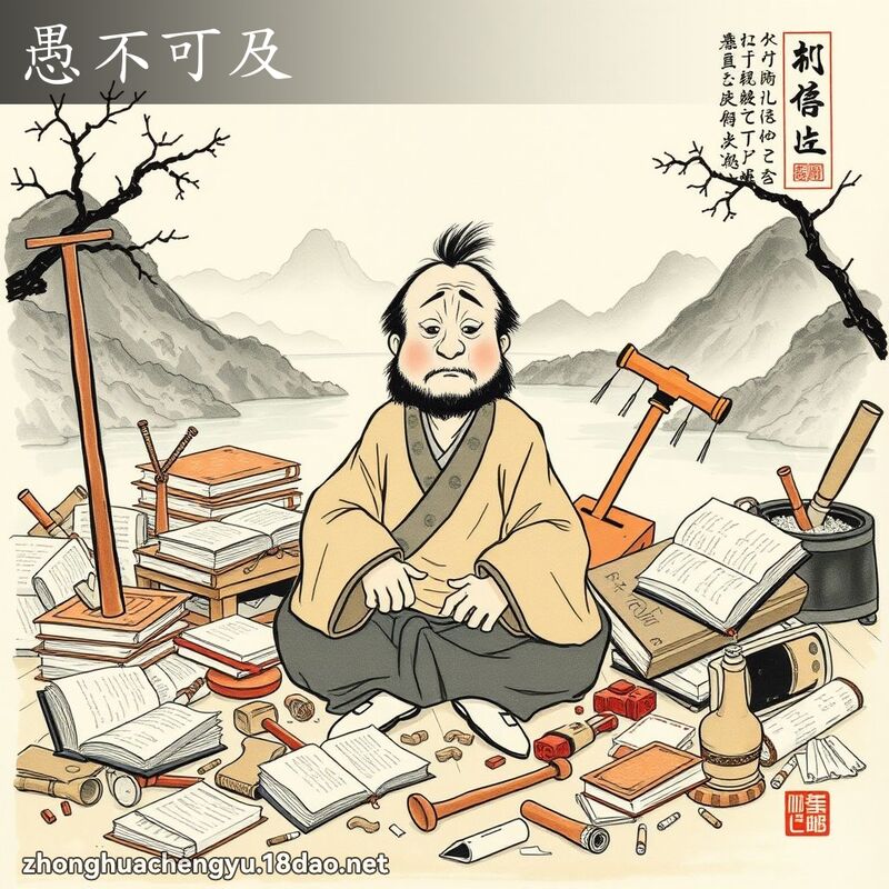 愚不可及 配图
