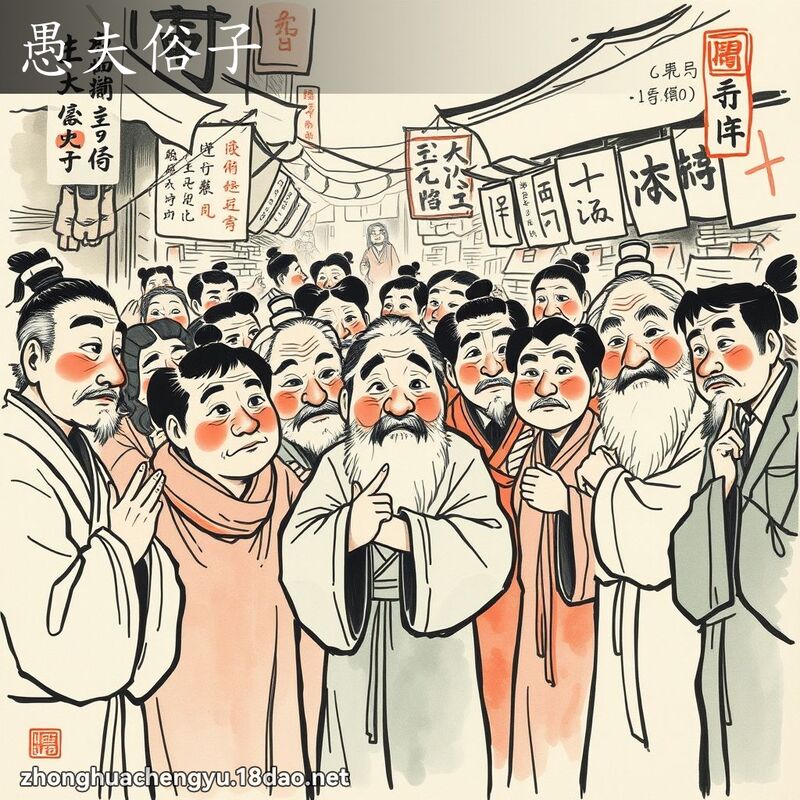 愚夫俗子 配图