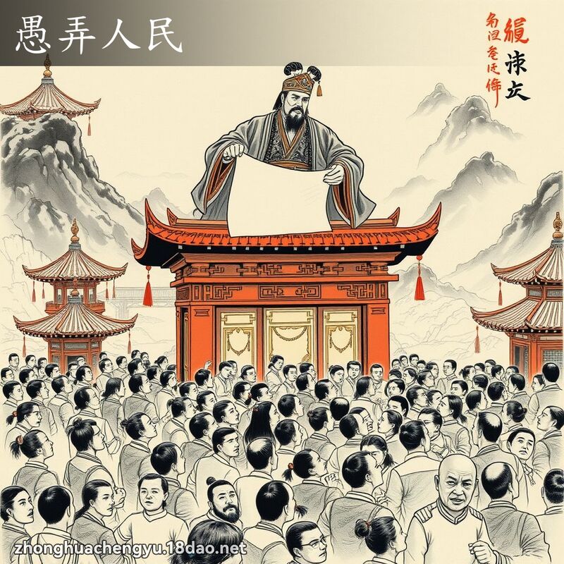 愚弄人民 配图