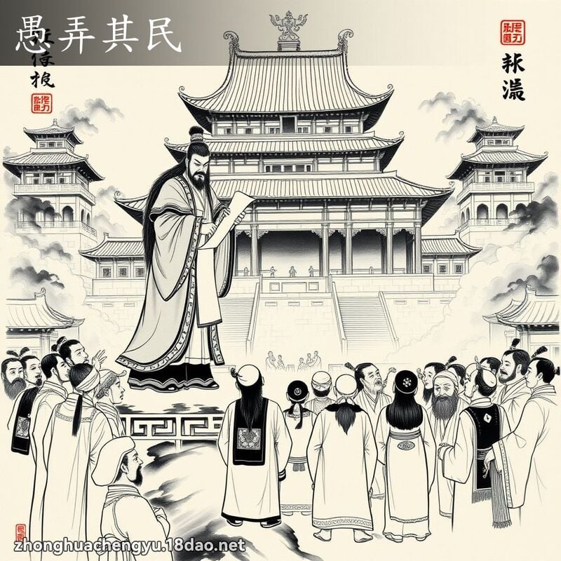 愚弄其民 配图
