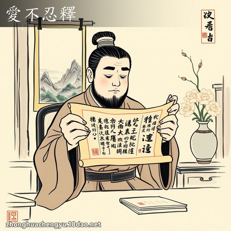愛不忍釋 配图