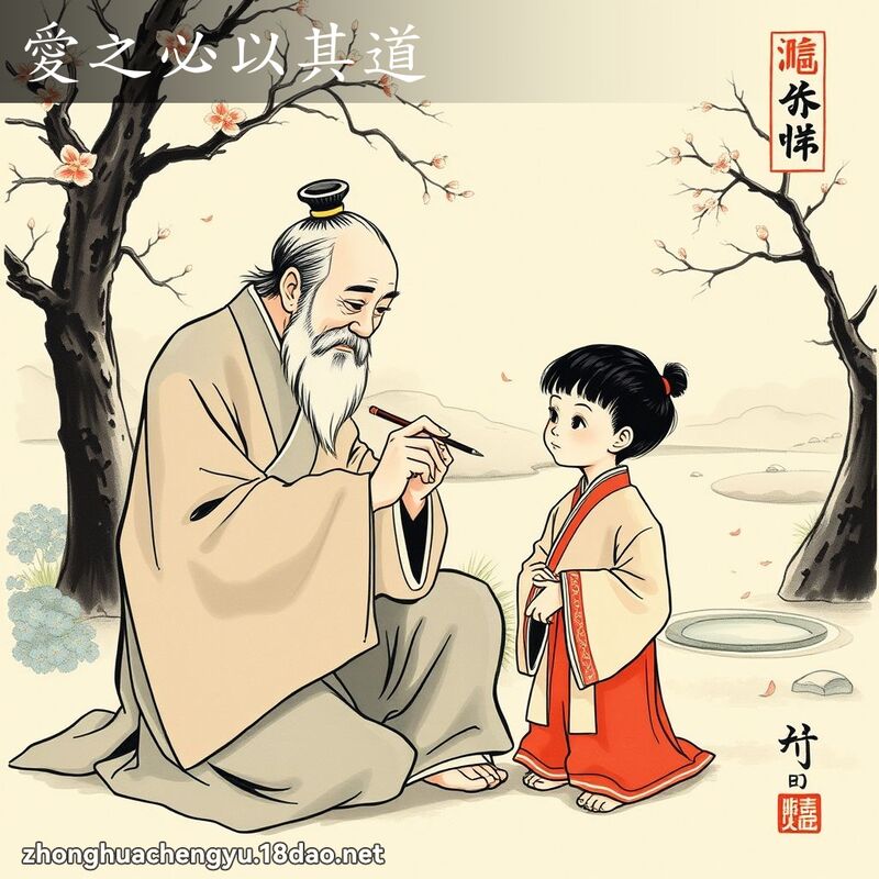 愛之必以其道 配图