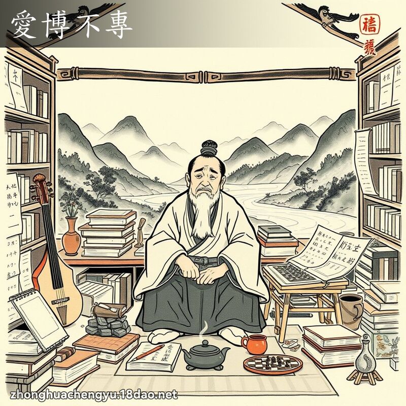 愛博不專 配图