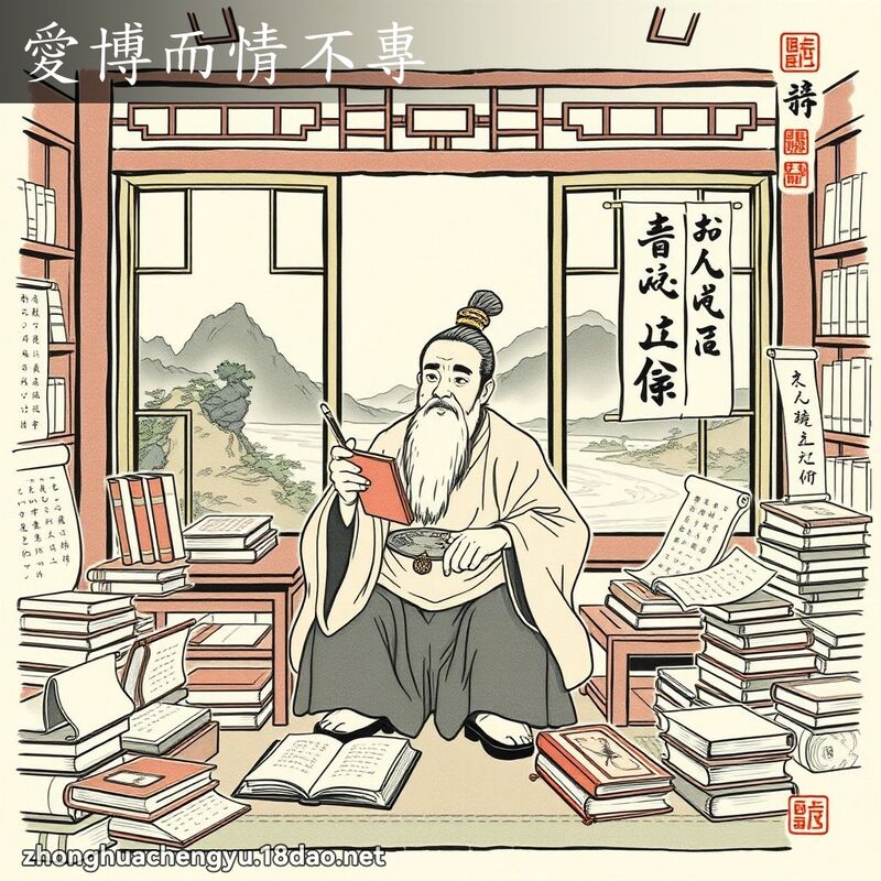 愛博而情不專 配图
