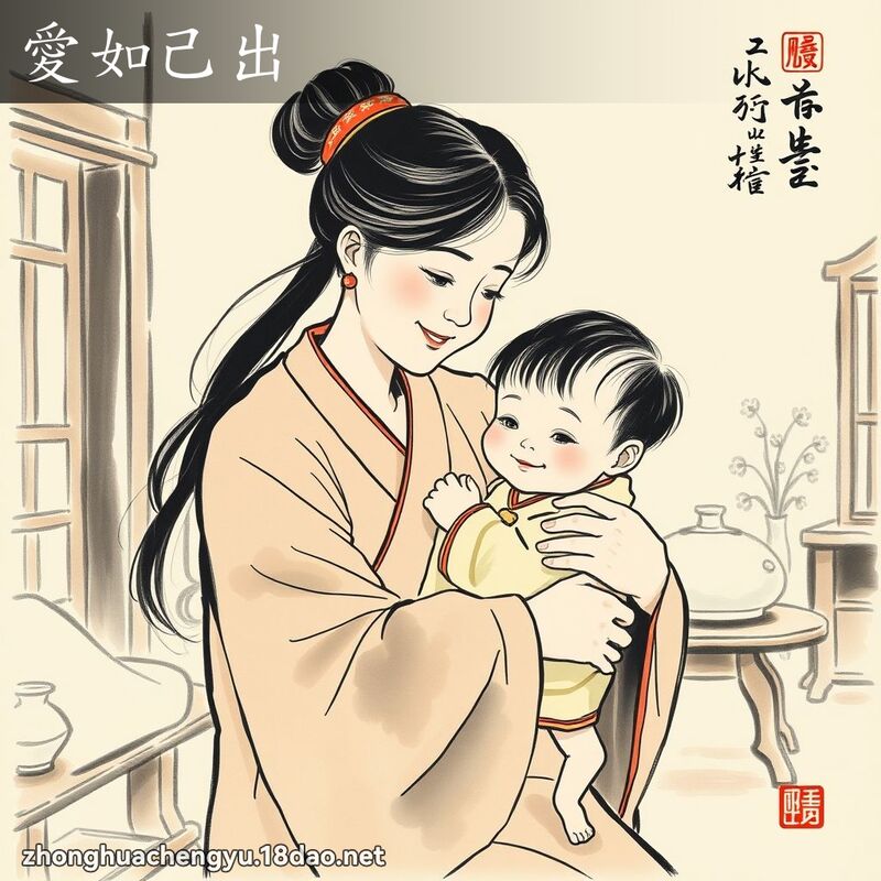 愛如己出 配图