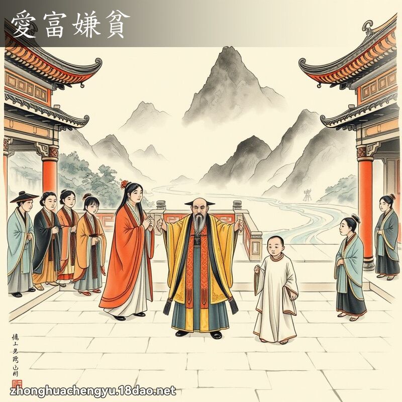愛富嫌貧 配图