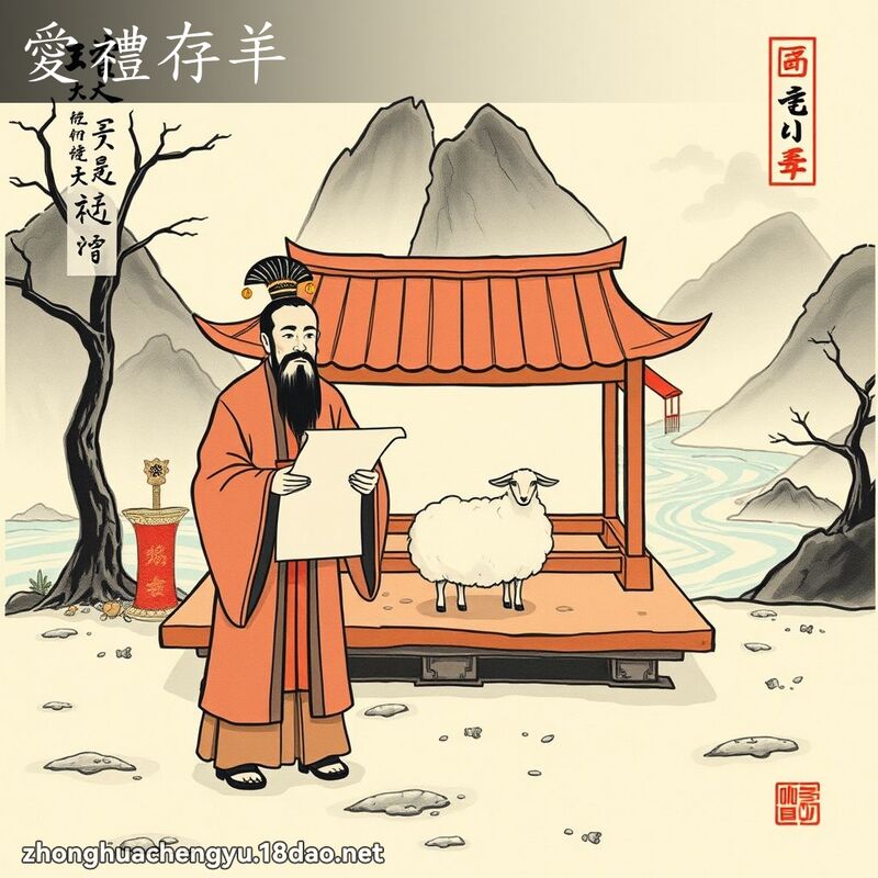 爱礼存羊 配图