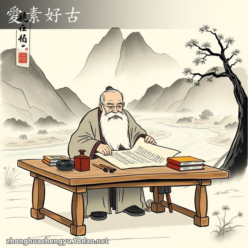 爱素好古 配图