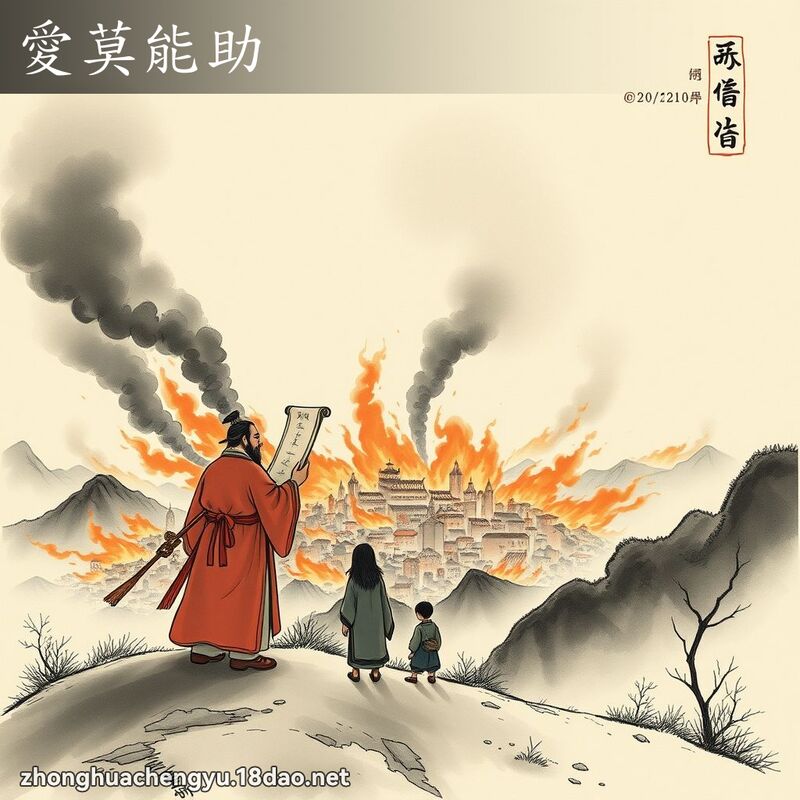 爱莫能助 配图
