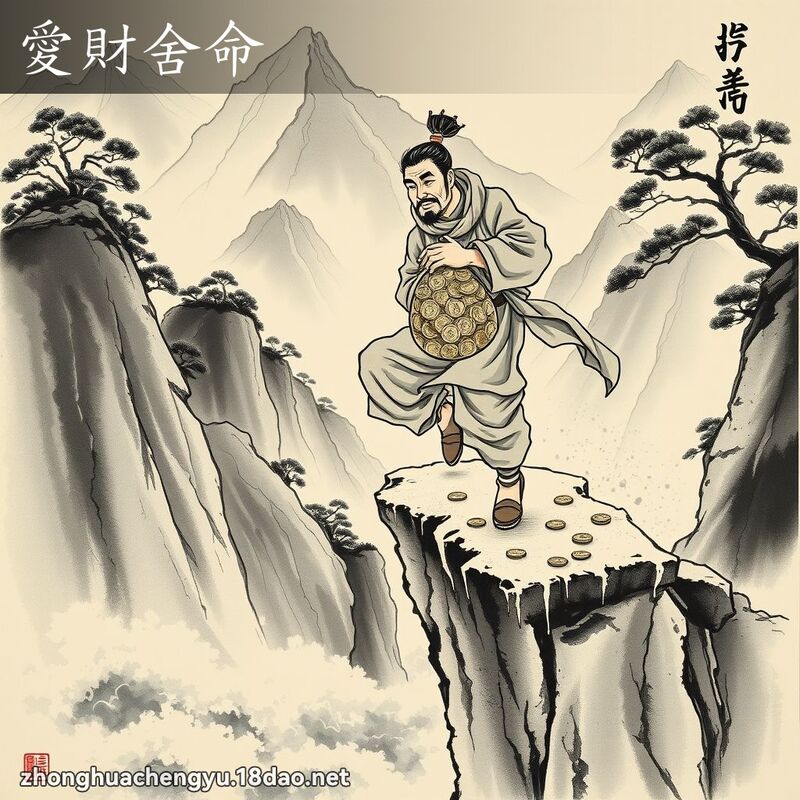 爱财舍命 配图