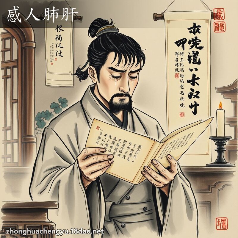 感人肺肝 配图