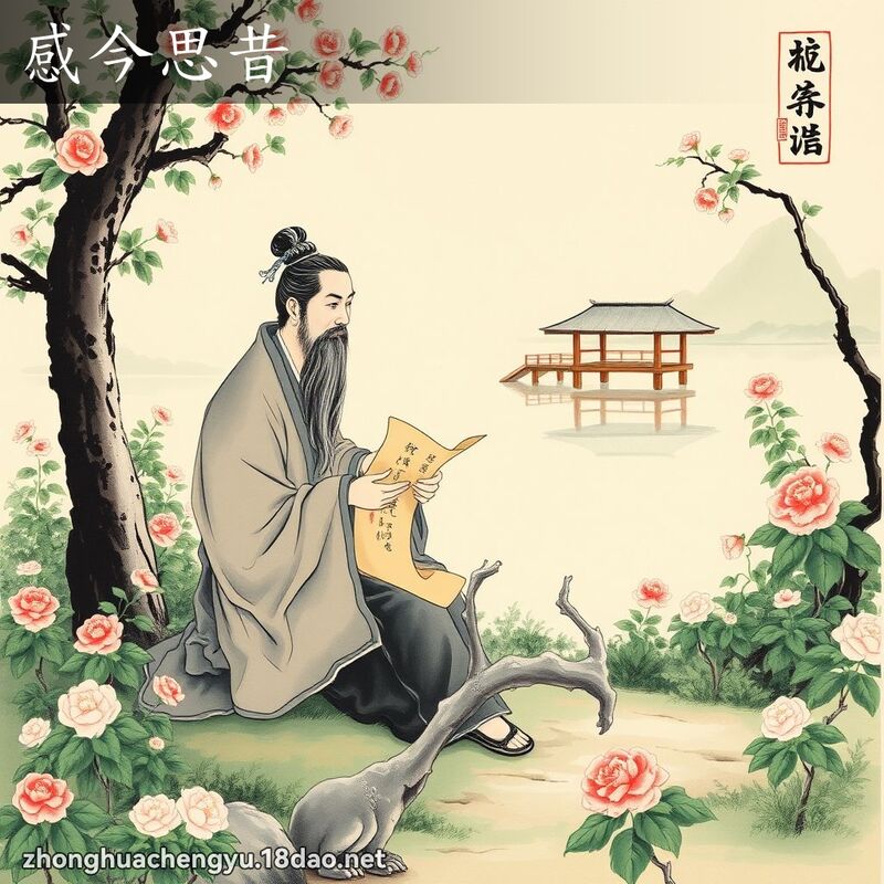 感今思昔 配图
