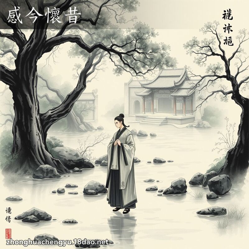 感今怀昔 配图