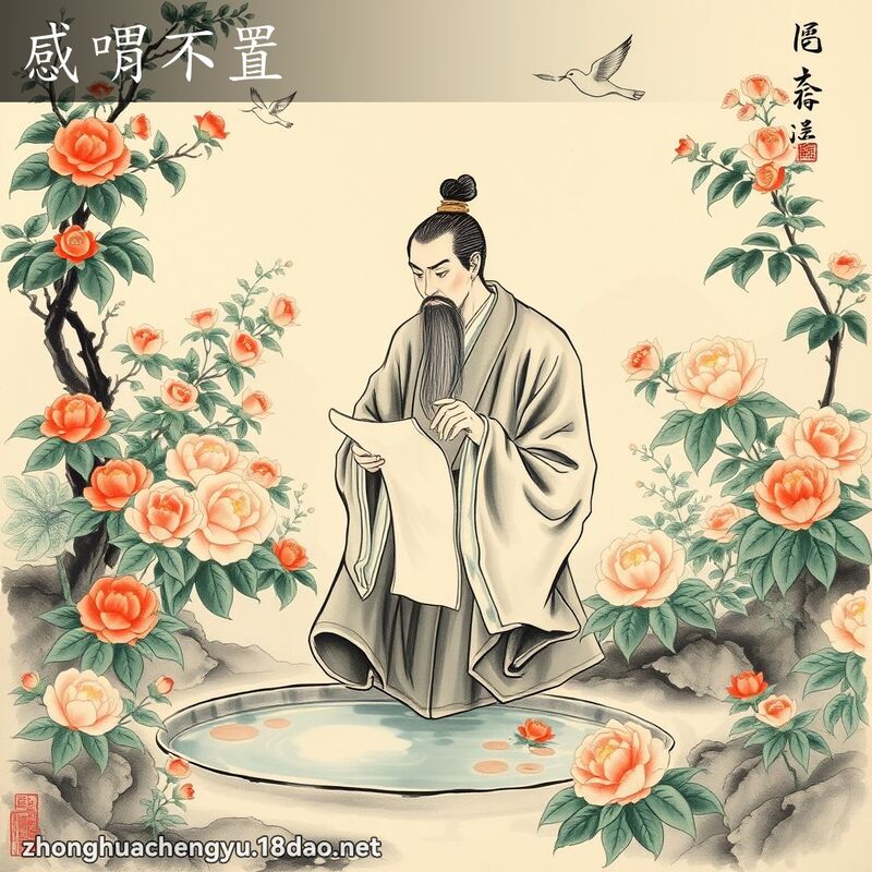 感喟不置 配图