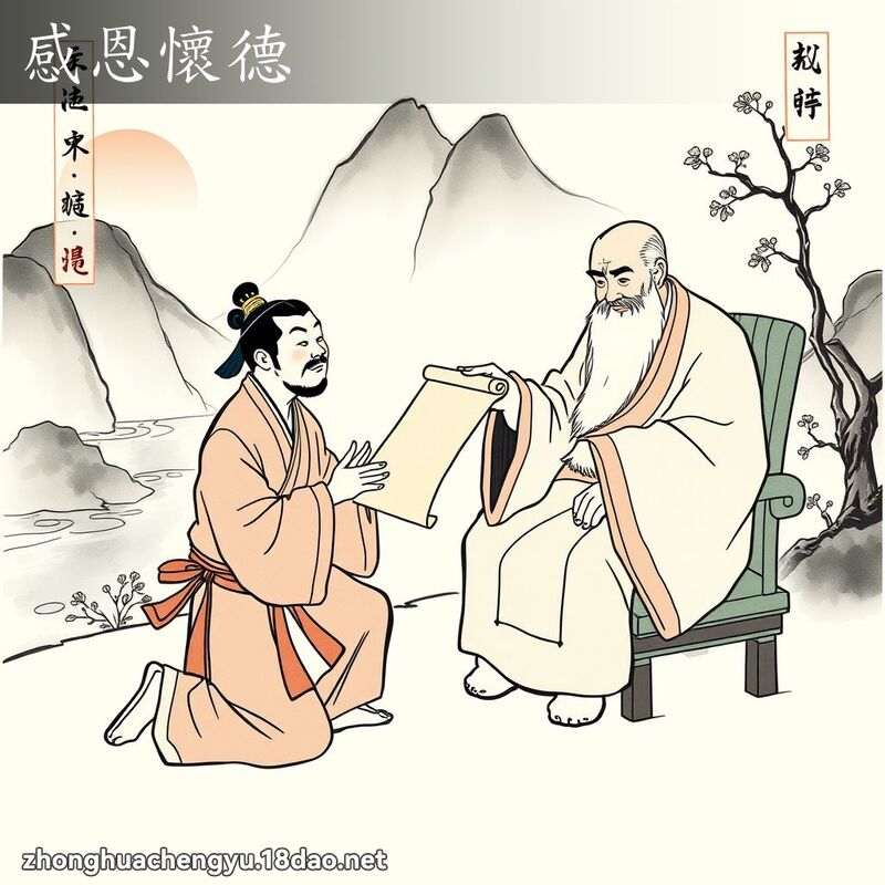 感恩怀德 配图