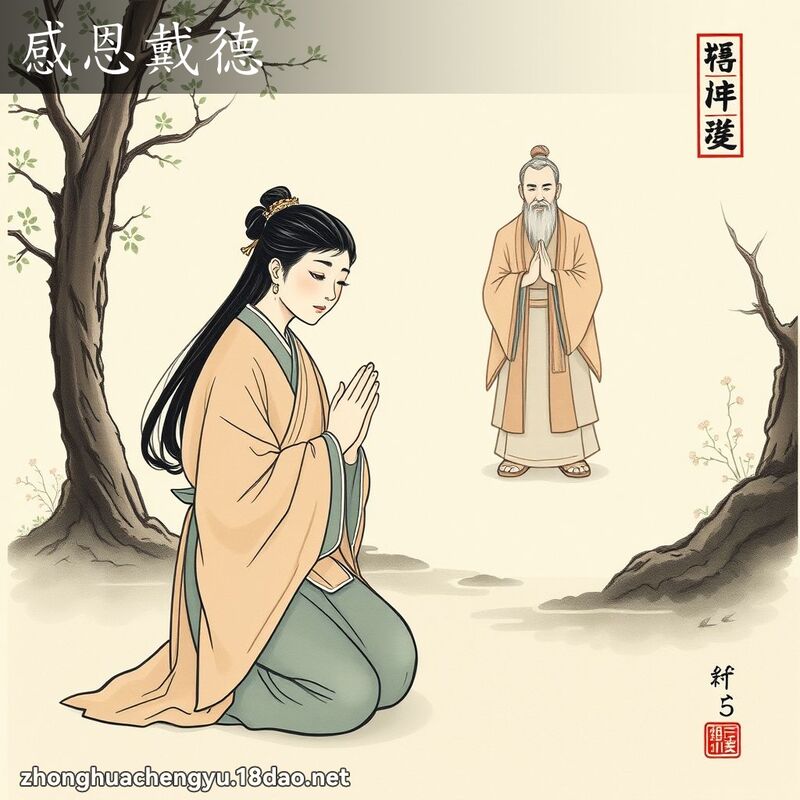 感恩戴德 配图