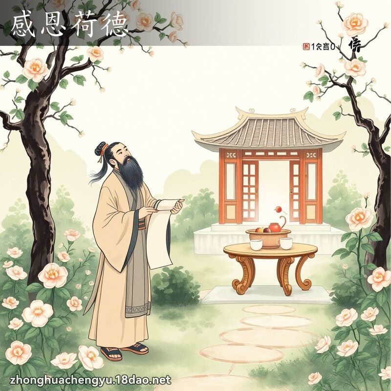 感恩荷德 配图