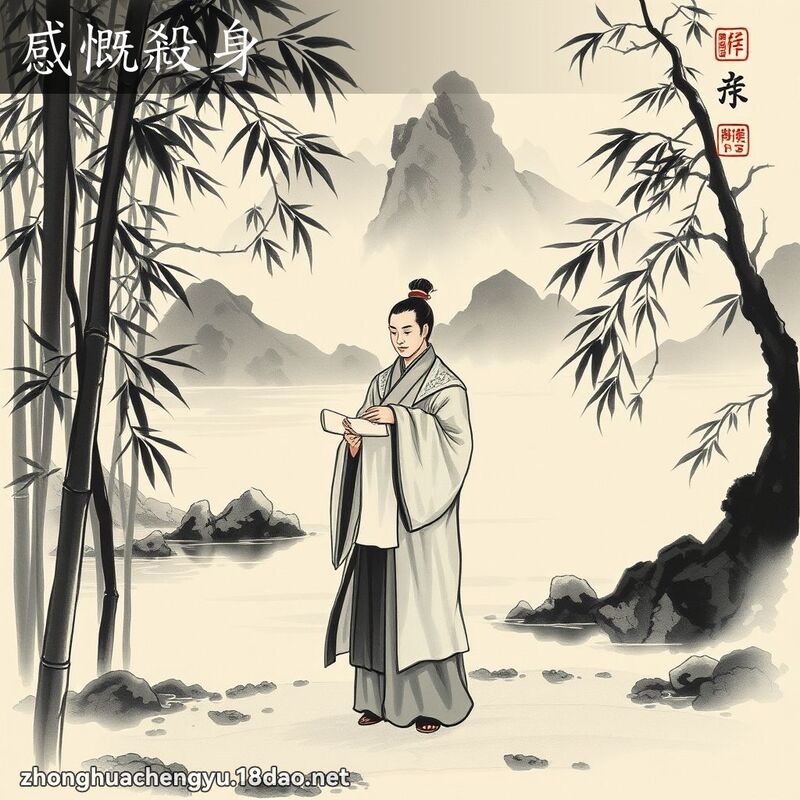 感慨杀身 配图