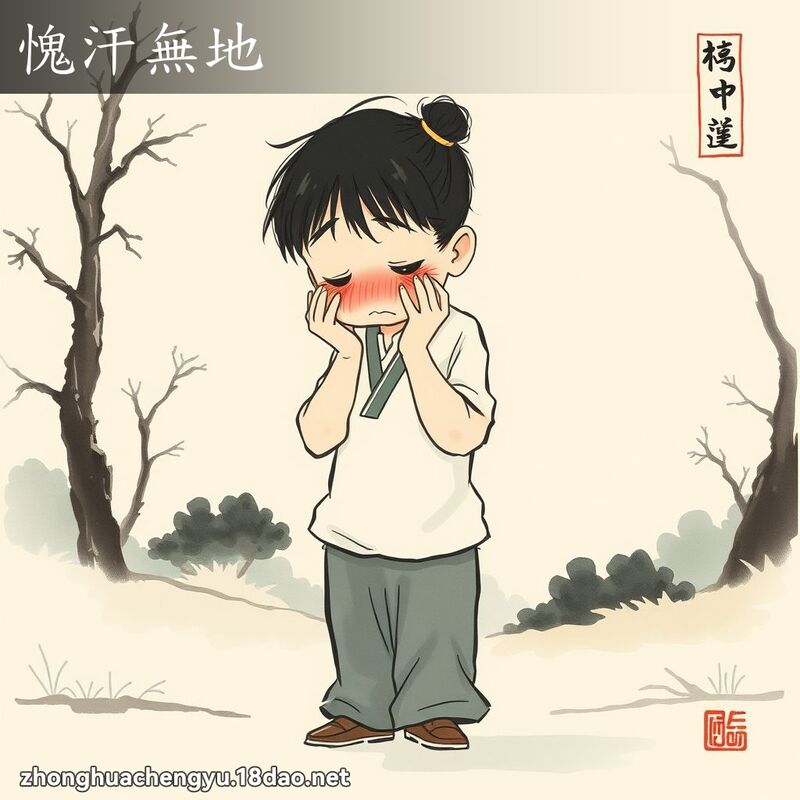 愧汗无地 配图