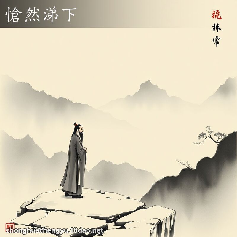 愴然涕下 配图