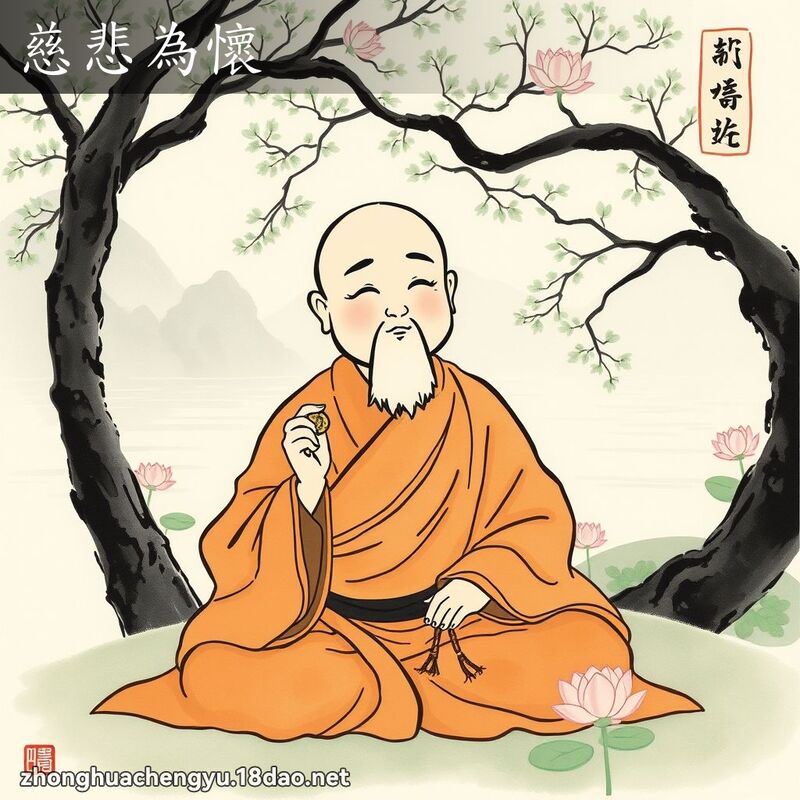慈悲为怀 配图