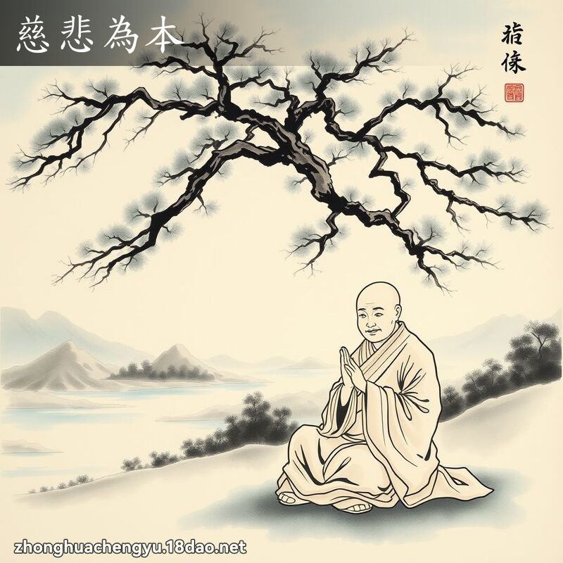 慈悲为本 配图