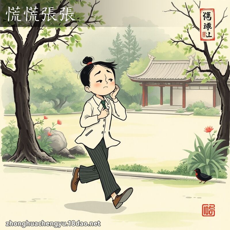 慌慌张张 配图
