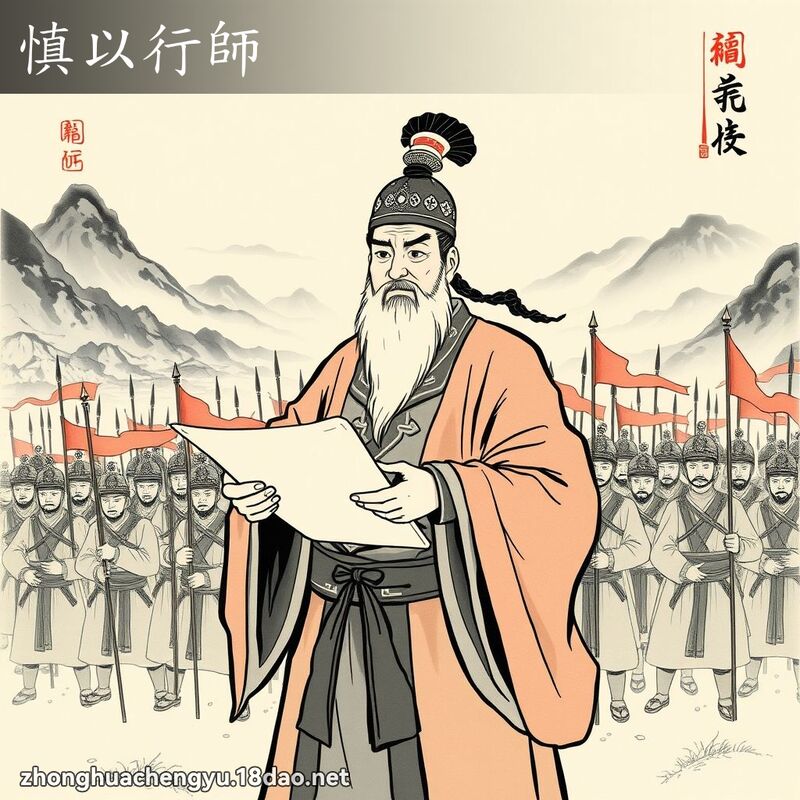 慎以行师 配图