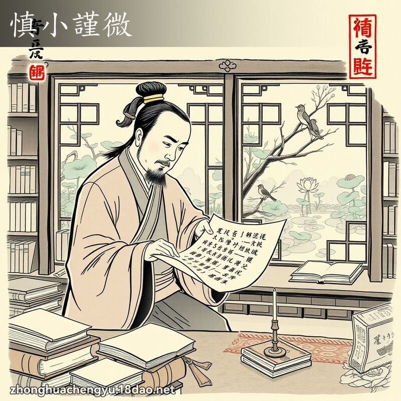 慎小谨微 配图