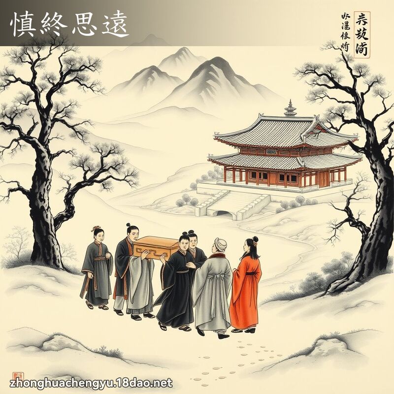 慎終思遠 配图