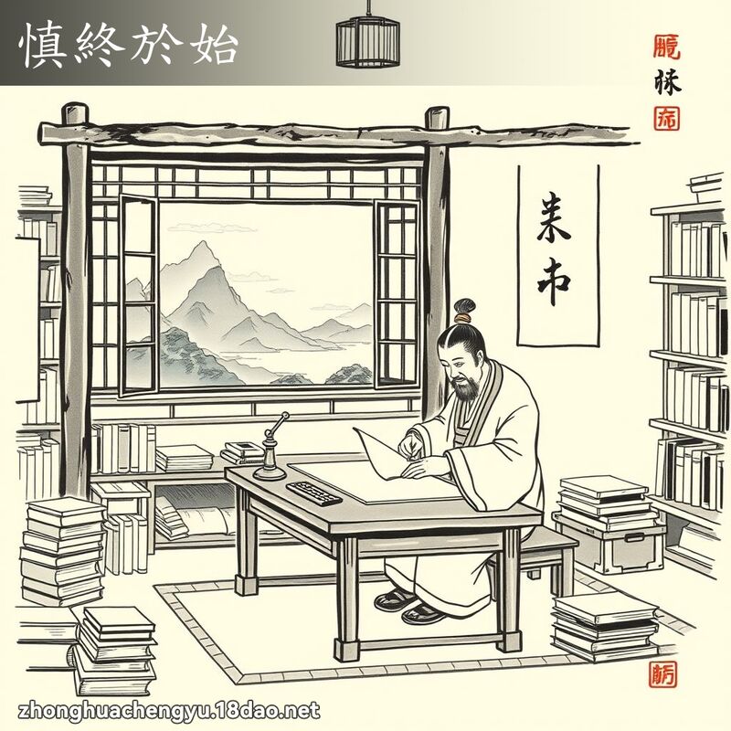 慎終於始 配图