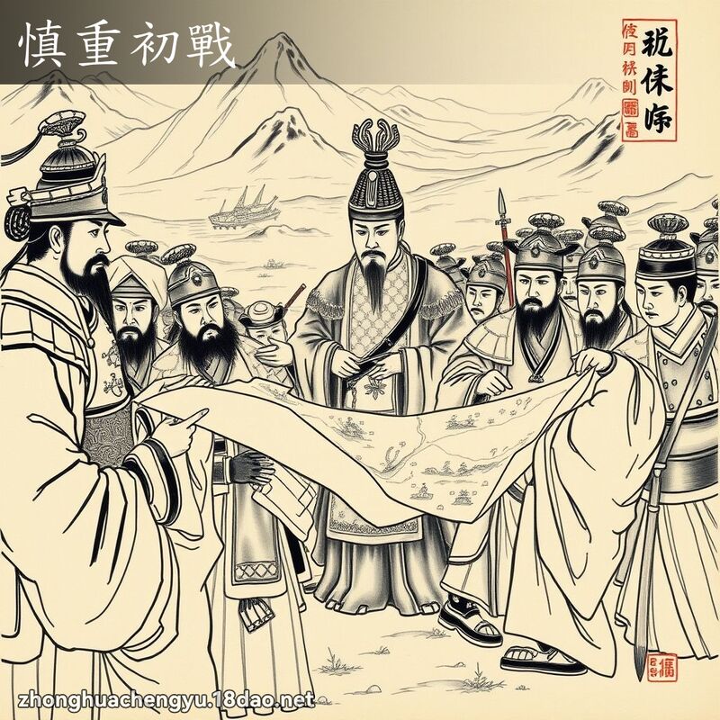慎重初戰 配图