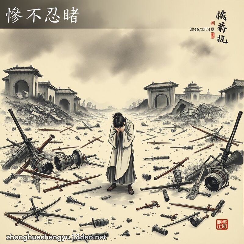 慘不忍睹 配图